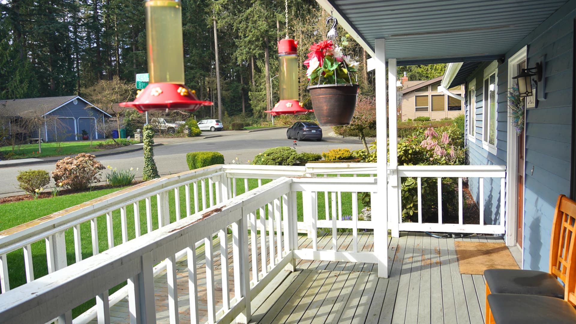 Outdoor seating area