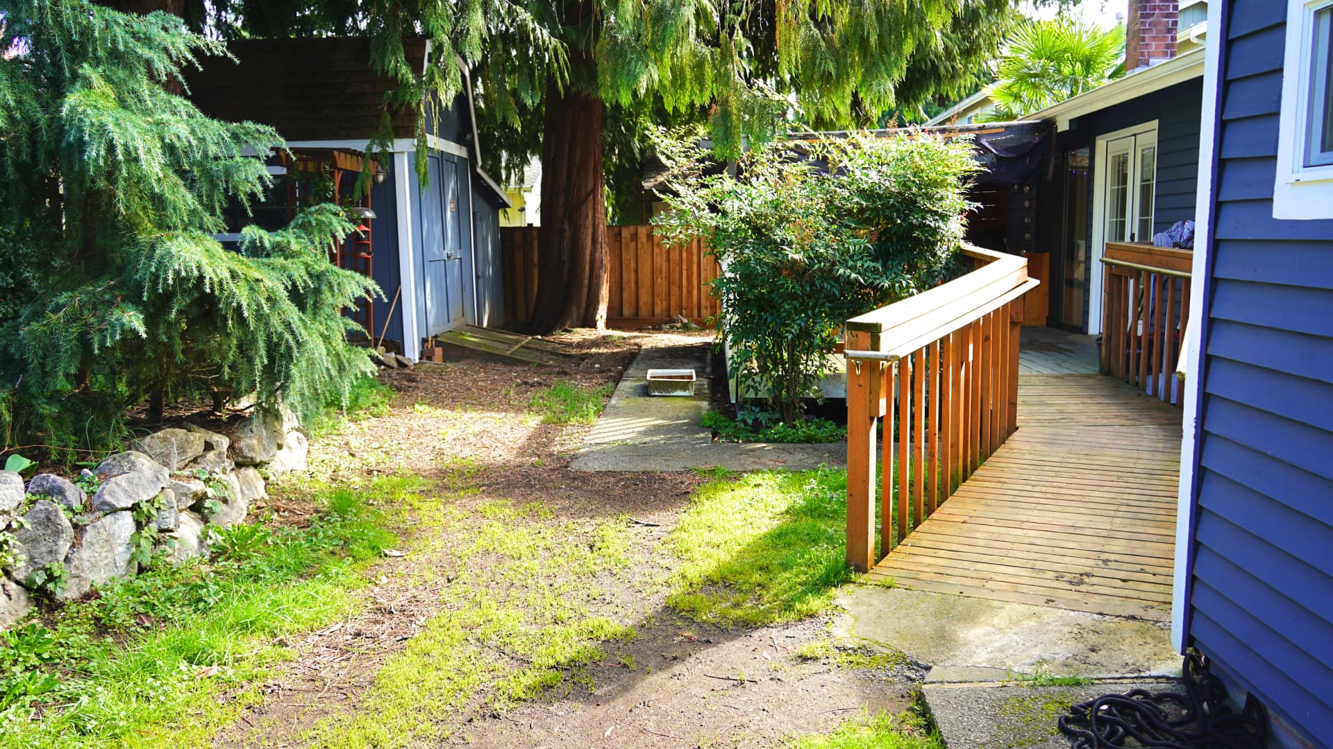 Dining table set for family meal